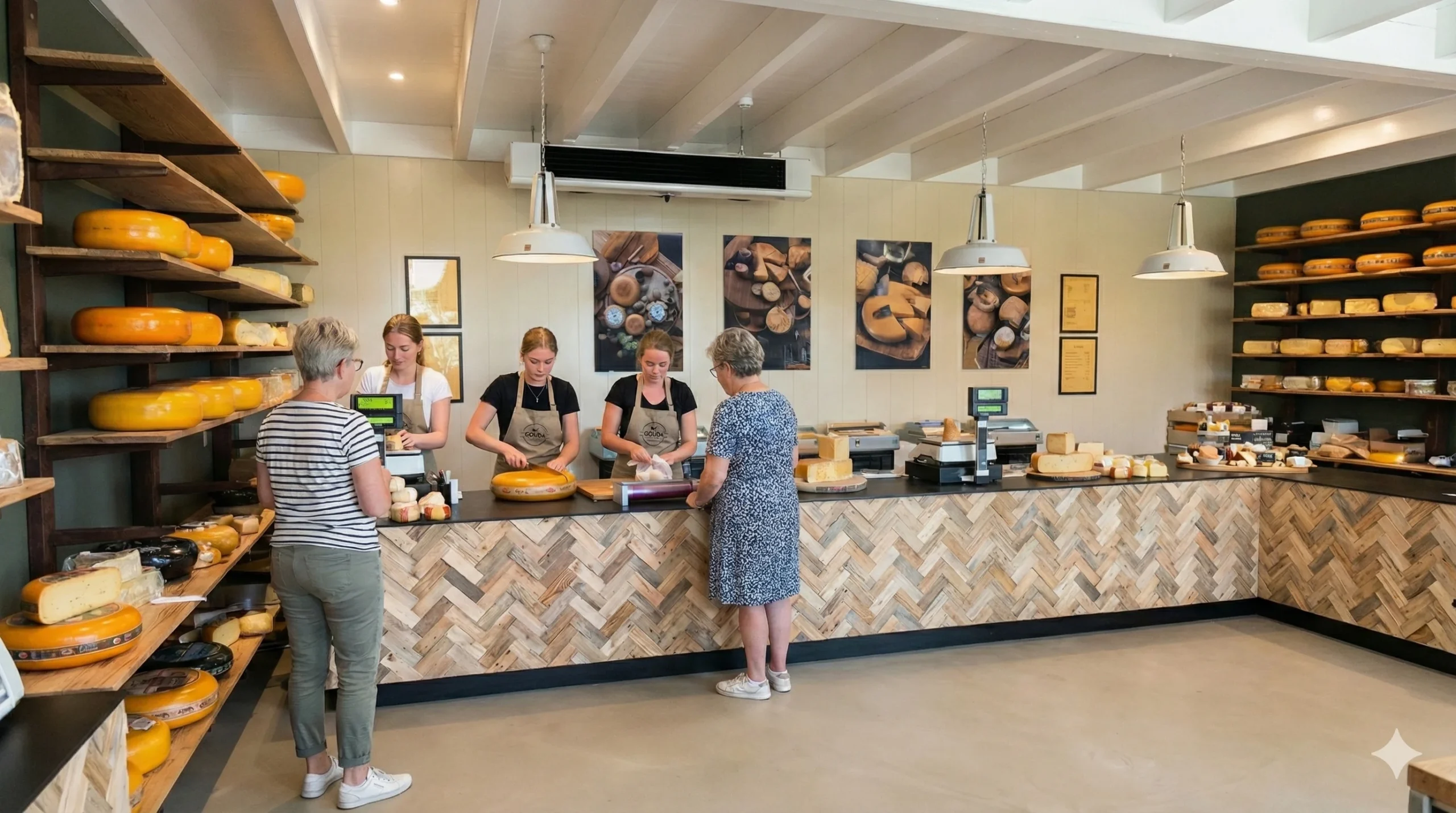 Kaaswinkel Interieur